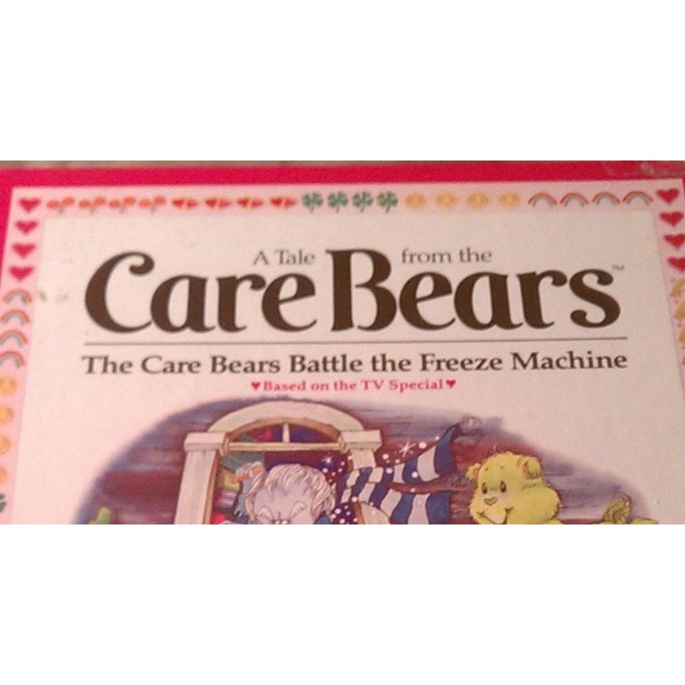 Vintage 1983 Care Bears book Battle of the Freezer Machine